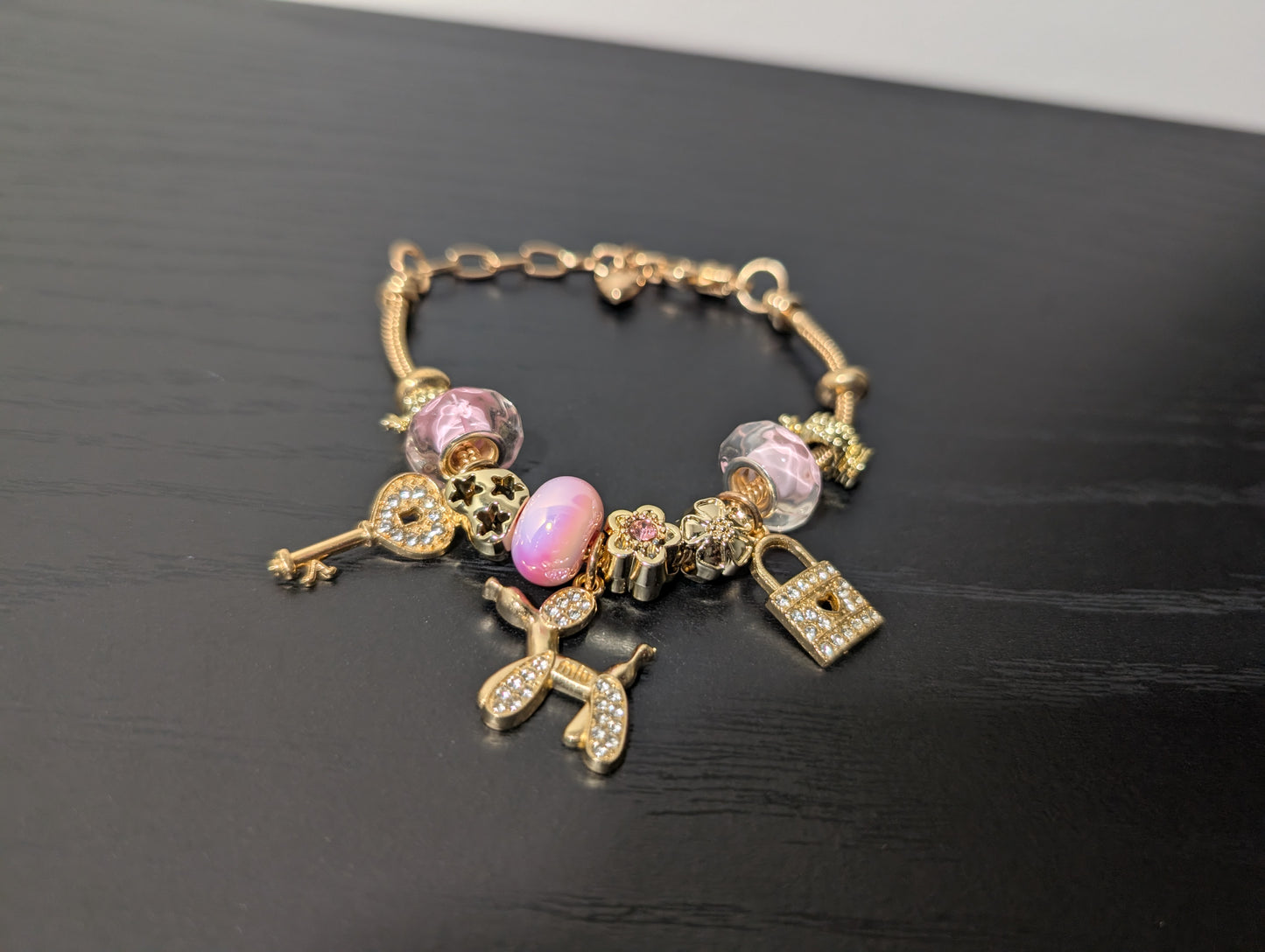 Charm Chain and Bracelet