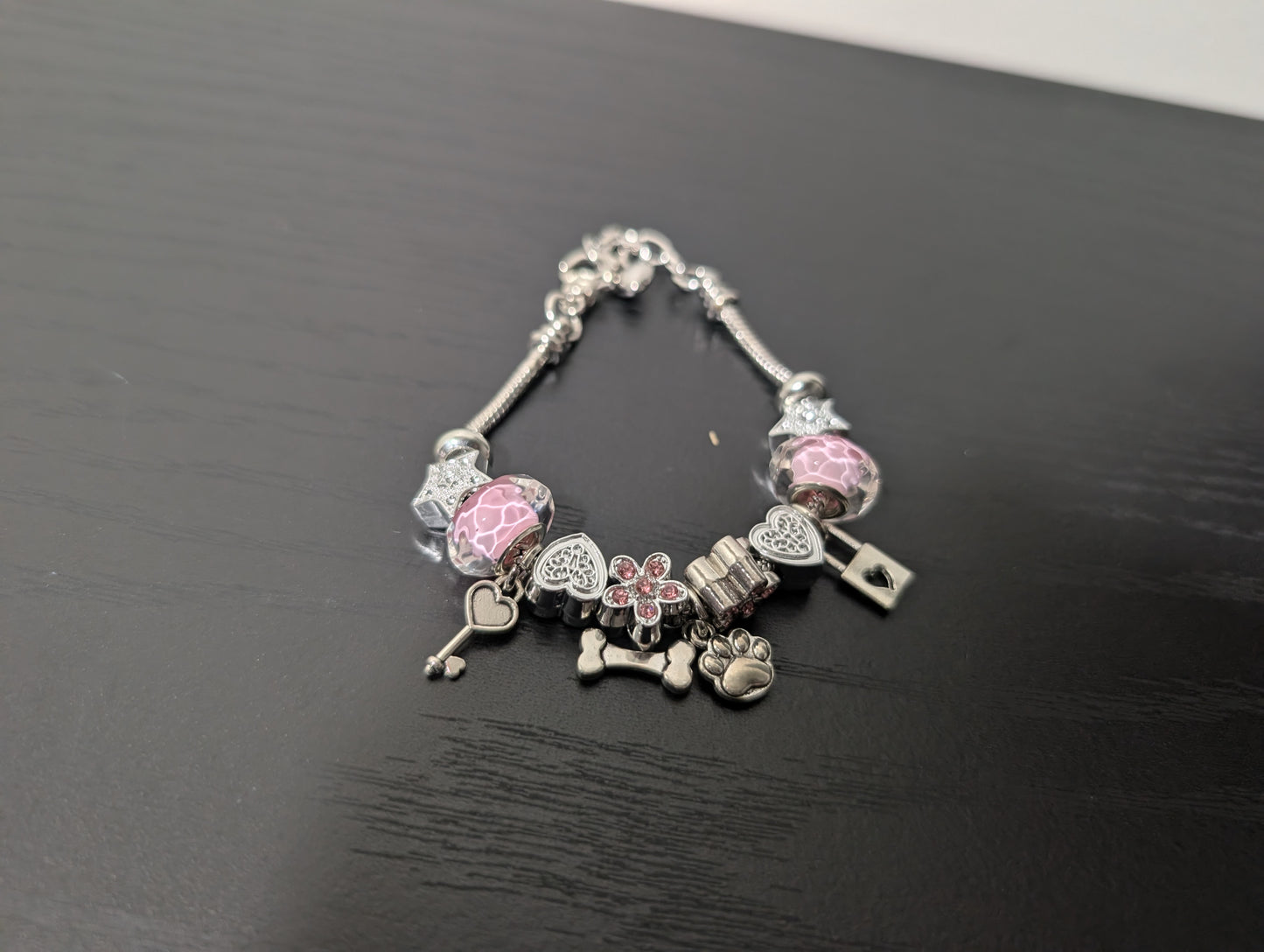 Charm Chain and Bracelet